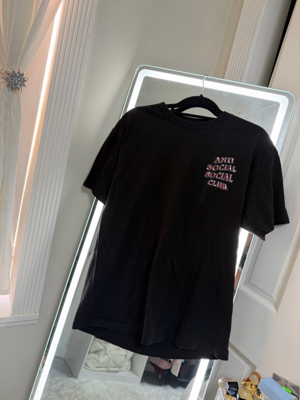 Anti social SC cotton t-shirt UNISEX Small. Fits like men’s medium. Never Worn!